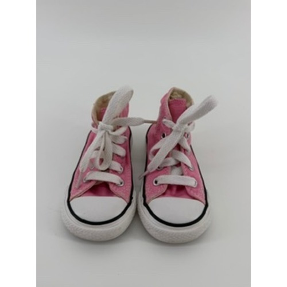 Converse Chuck Taylor All Star High Top Pink Baby Shoes Size 5 Toddler Sneaker